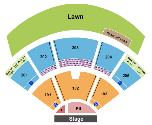 Veterans United Home Loans Amphitheater Virginia Beach Amphitheater Seating Chart